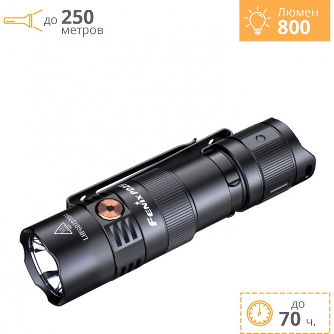 Фонарь FENIX + Подарок PD25R