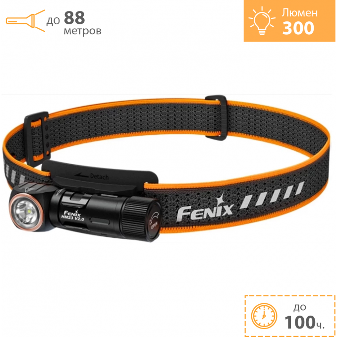 Налобный фонарь FENIX HM23 V2.0 HM23V20