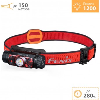 Налобный фонарь FENIX HM62-T магма + Подарок