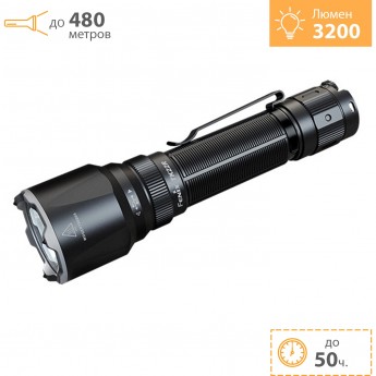 Тактический фонарь FENIX TK22R + Подарок